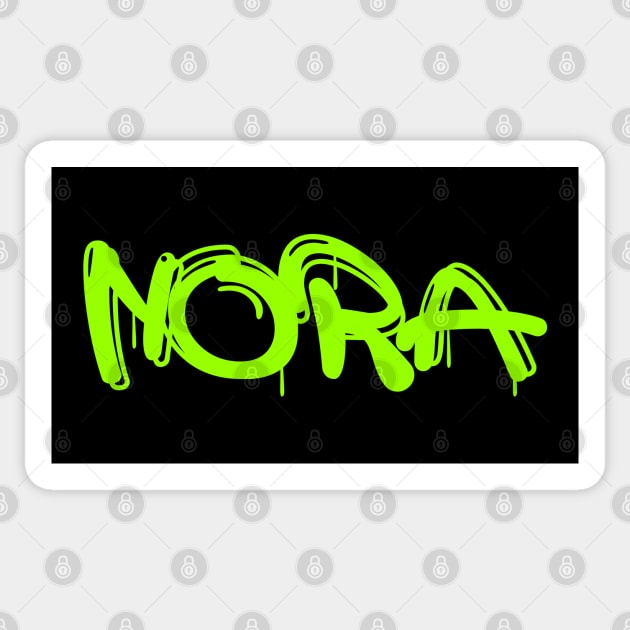 Nora Sticker by BjornCatssen